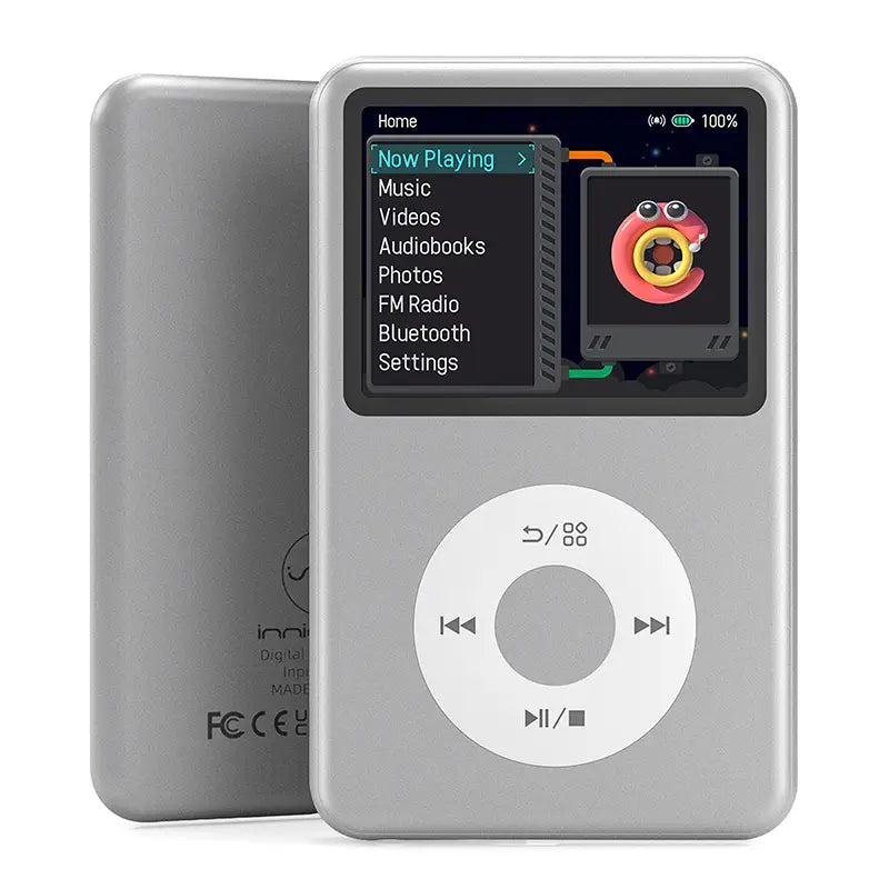 Innioasis™ Y1 Retro MP3 Player | Portable HiFi Digital Music & Video Player with Bluetooth