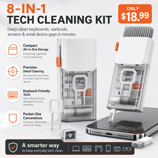 8-in-1 Tech Cleaning Kit