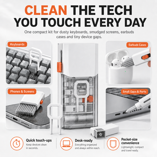 8-in-1 Tech Cleaning Kit