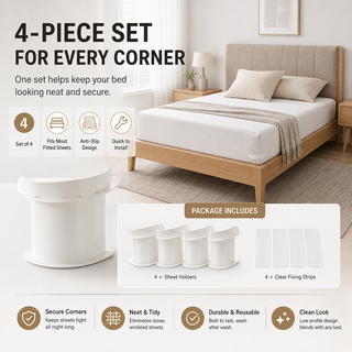 4-Piece Sheet Holder Set