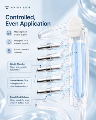 Scalp Serum Applicator Comb