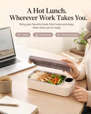 Cordless Self-Heating Lunch Box
