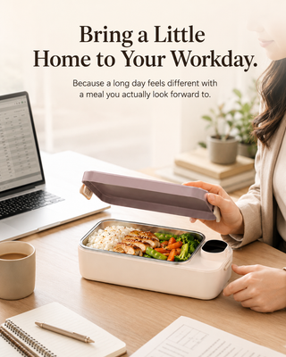 Cordless Self-Heating Lunch Box