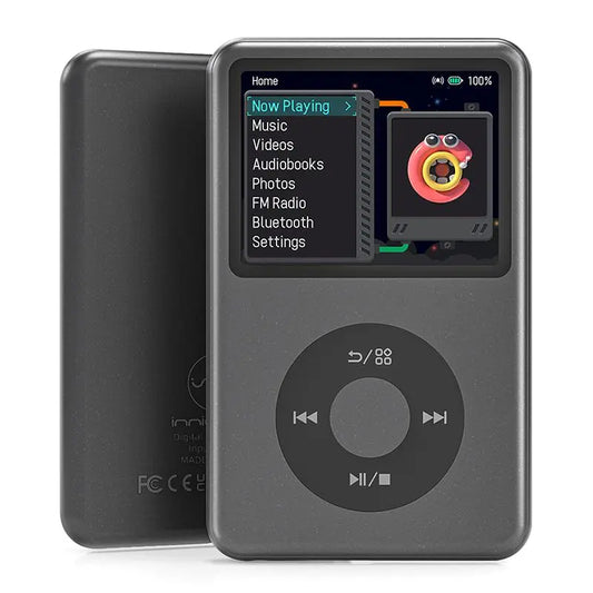 Innioasis Y1 Retro MP3 Player with Bluetooth, Back to the 2000S Digital Music & Video Player, 2.4" Display, Hifi Sound, Portable Music Player for Everyday Listening